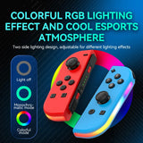 STORM WYRM Joystick Bluetooth para Switch NS Game, Esquerdo e Direito, Sem Fio, RGB com Luz, Controle Pequeno JOY-02.