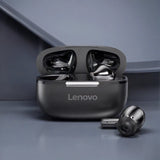 Fones de Ouvido Sem Fio Original Lenovo Thinkplus, Estéreo HD, À Prova D'Água, Fones de Ouvido In-Ear com Microfone HD