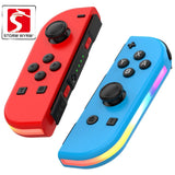 STORM WYRM Joystick Bluetooth para Switch NS Game, Esquerdo e Direito, Sem Fio, RGB com Luz, Controle Pequeno JOY-02.